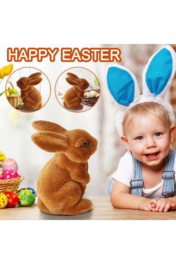 Decoration Ornaments, Grass Easter Furry Flocked Miniatures Standing Moss Garden