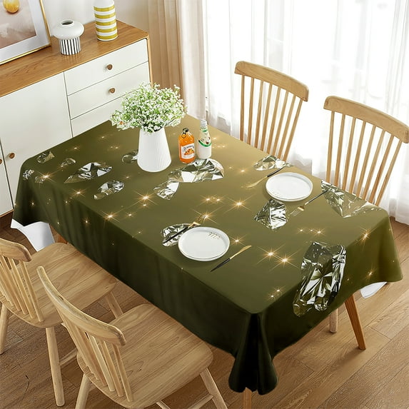 Decoration Party Table Coffee Room Dining Room Living for Cover Table StRectangle Hard tic Tableclot