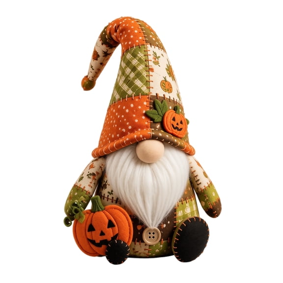 Decoration Patchwork Fabric Halloween Single Piece for Indoor Home Fall Display