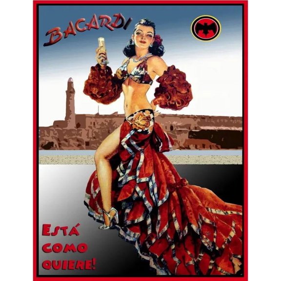 .Decoration Poster.Home Room interior art design.Cuban Rumbera.Morro Castle 11 x 17 Inch Poster