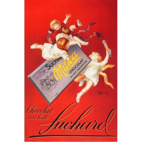 .Decoration Poster.Home Room interior design.Suchard Chocolates.Candy shop 24 x 36 Inch Poster