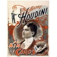thumbnail image 1 of .Decoration Poster.Home Room wall design art print.Harry Houdini.Cards King 11 x 17 Inch Poster, 1 of 5