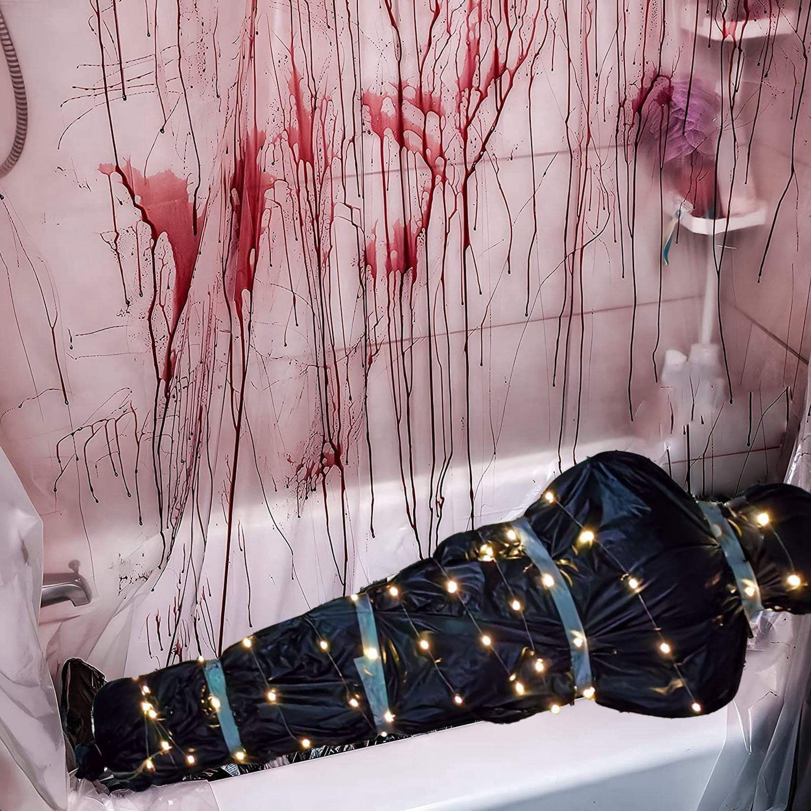 Decoration Props Pack Outdoor Props Decoration DIY Assembly Black With