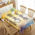 thumbnail image 1 of Decoration Table Coffee Room Living Room Dining for Cover Table Rectangle Phrase Inspirational Table, 1 of 5