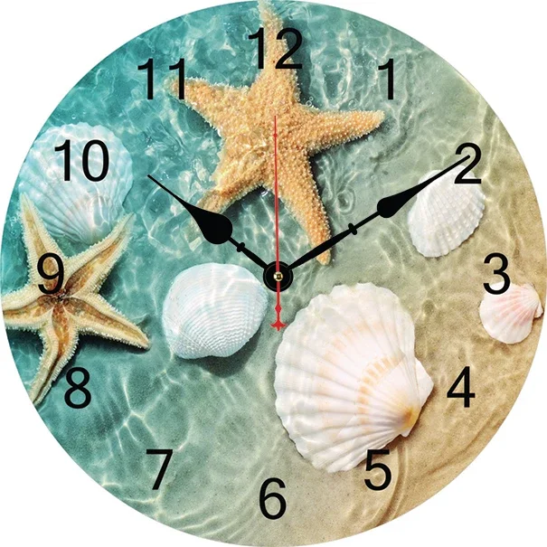 Decoration Wall Bedroom Children Clock Table Quartz Clock Wall Round