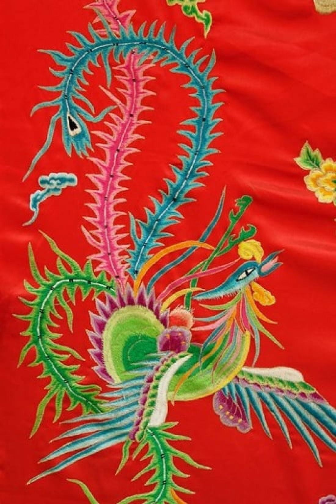 Decoration on chair Bai Family Imperial style restaurant Beijing China Canvas Art - Adam Jones DanitaDelimont (11 x 17)