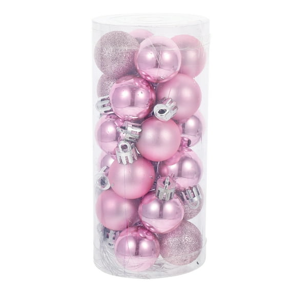 Clispeed 24pcs Hanging Ornaments Decoration for Wedding Ceremony in Pink