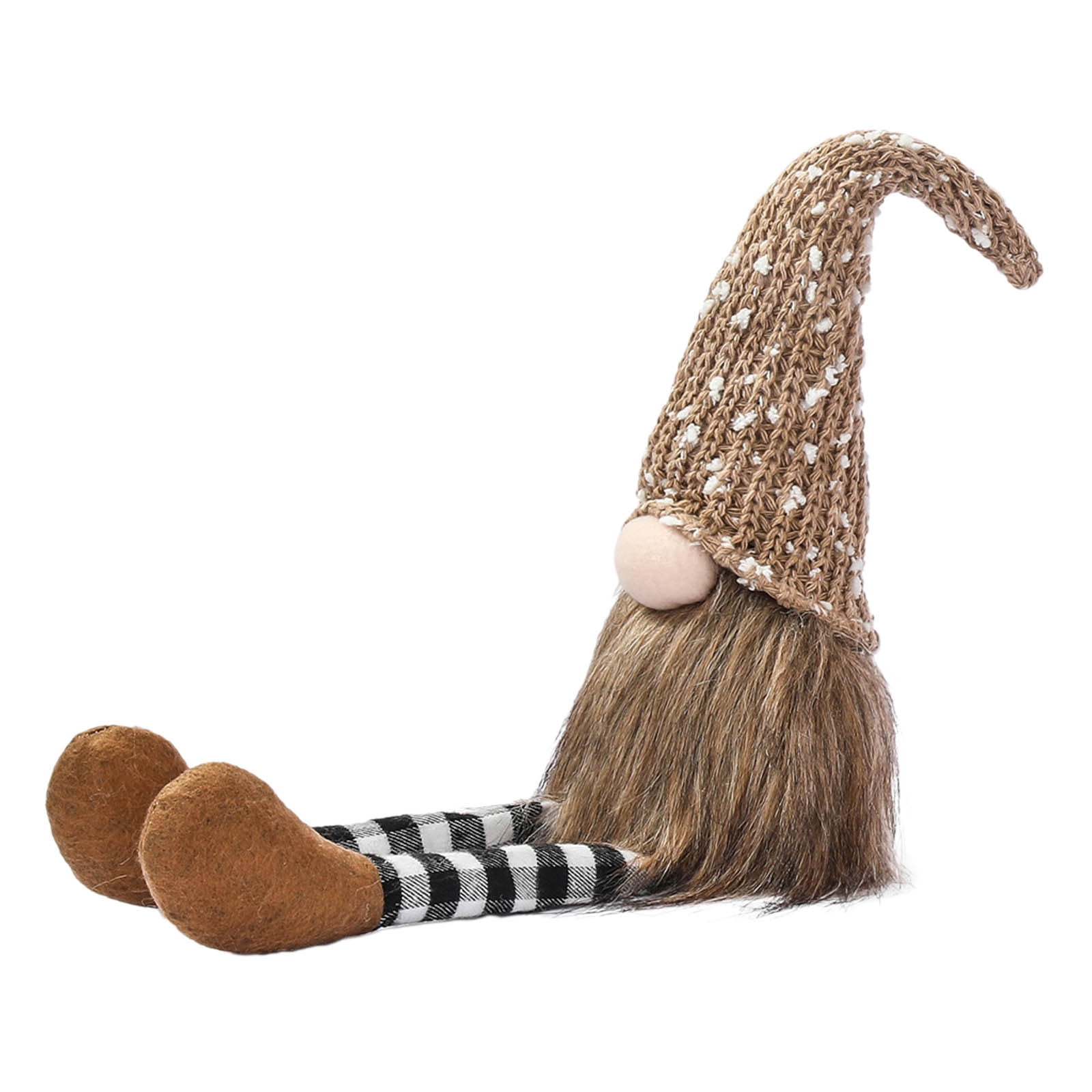 Decorations Christmas Ornaments Home Decoration Knitted Plaid Long