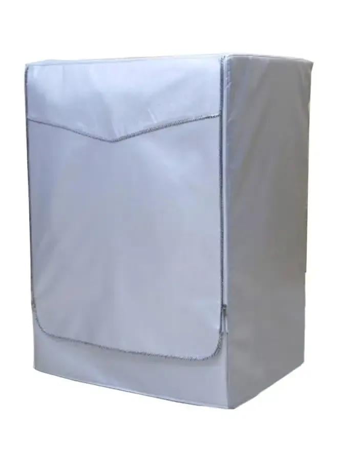 Decorations Home Sunscreen Washing Machine Cover Laundry Dryer Polyester Silver Coating for Home and Garden ，Waterproof Washing Machine Cover