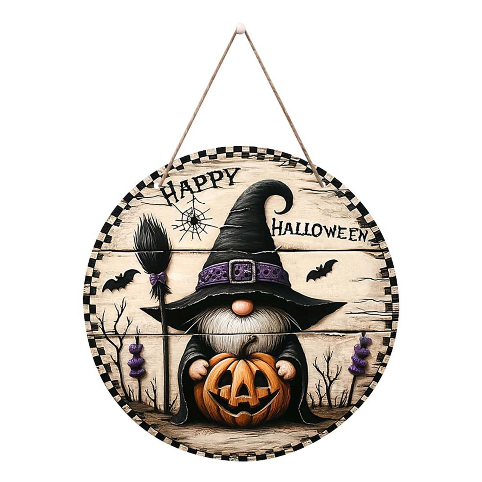 Decorations for Kitchen Table Front Door Sign Vertical Small