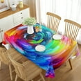 thumbnail image 1 of Decorations Party Banquet Room Dining Kitchen Tablecloth Theme Art Geometric Abstract Colorful Table, 1 of 5