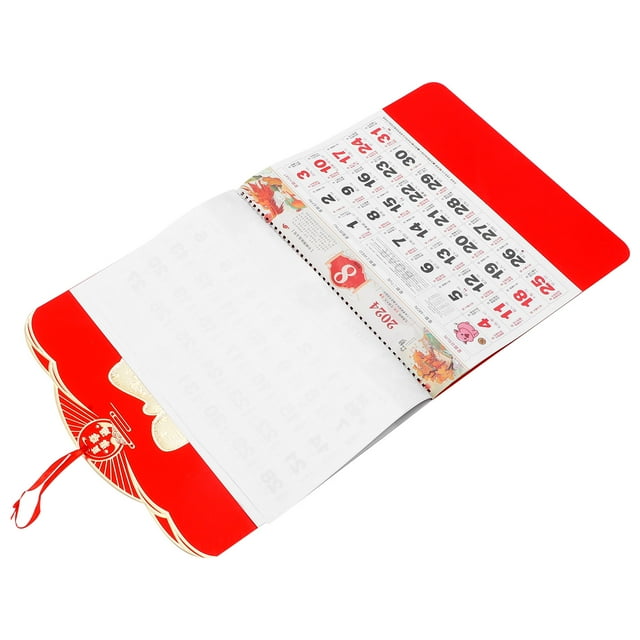 Decorative 2024 Hanging Calendar Chinese Calendar Home Office Wall decorative-2024-hanging-calendar-chinese-calendar-home-office-wall