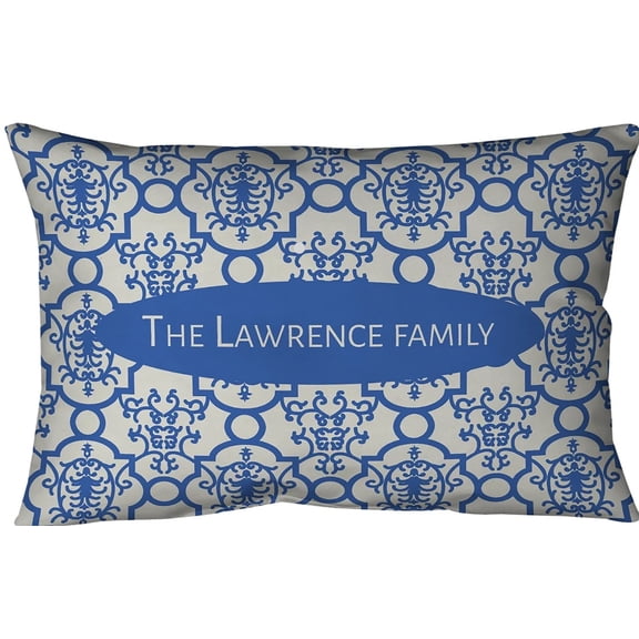 Decorative 20x14 Outdoor Throw Pillow. Adult, Teen, Tween, Unisex, 1.25lbs.