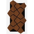 thumbnail image 1 of Decorative Acoustic Wall Panels - Brown Bowtie Sample, 1 of 1