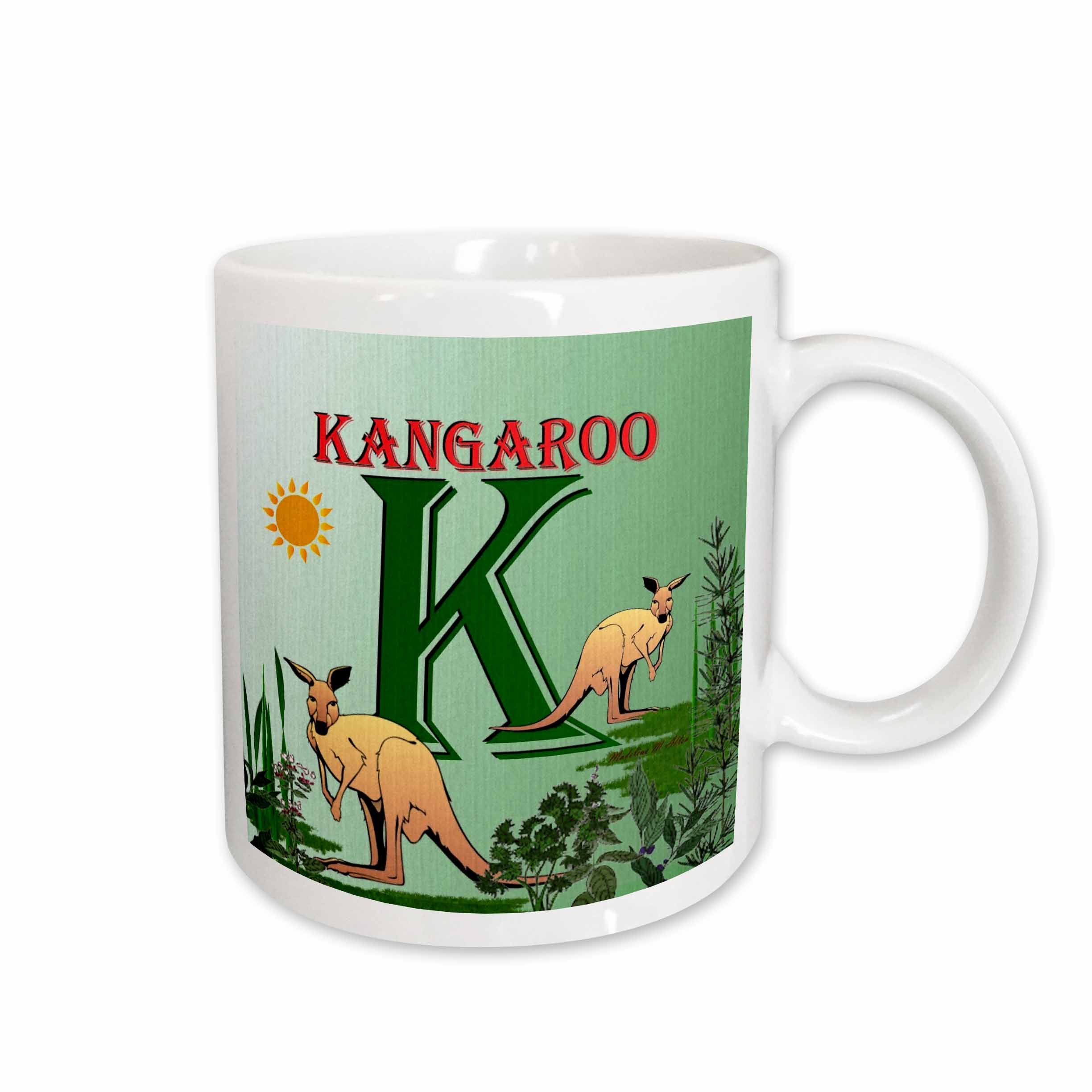 Kangaroo Eating