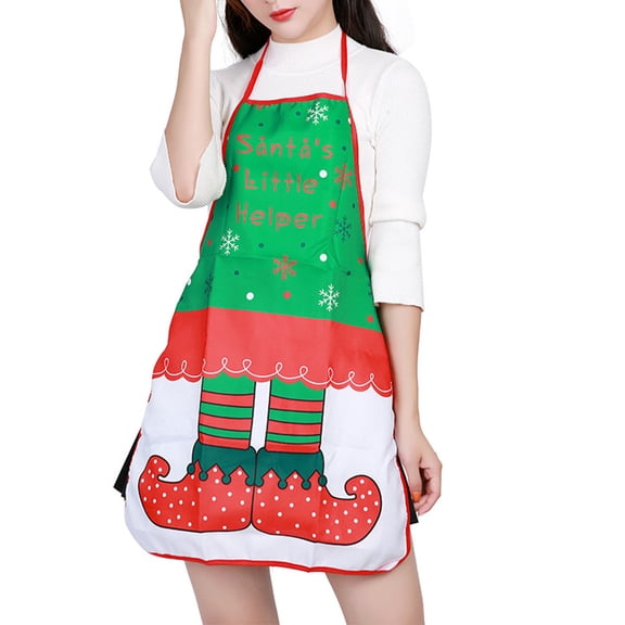 Clispeed Christmas Decorations Aprons for Decorating Festive Cosplay and Costume Parties