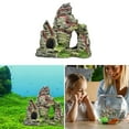 thumbnail image 1 of Decorative Aquarium Tree with Mountain View Rockery,Landscaping Rocks,Hiding Cave Ornament for Fish Tank Aquascape Decoration, 1 of 7