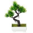 thumbnail image 1 of Decorative Artificial Flower Exquisite Lightweight Decorative Wide Application Artificial Potted Tree for Home, 1 of 7