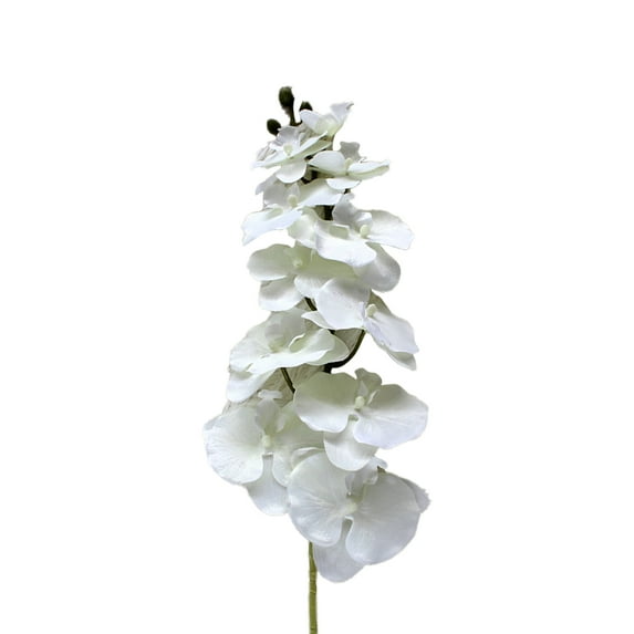 Decorative Artificial Flower Nice-looking Realistic Fake Phalaenopsis Orchid Plants Home Decor