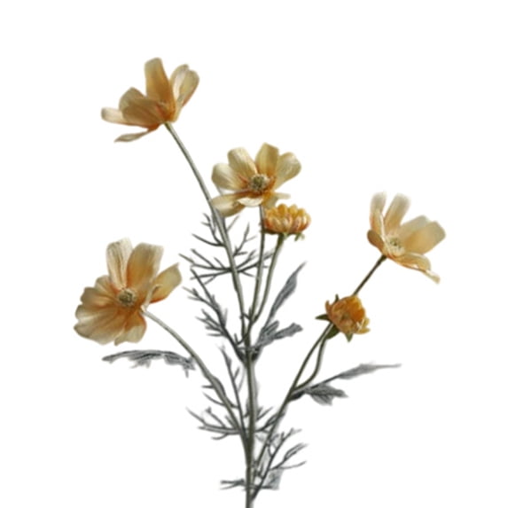 Decorative Artificial Flowers, Imitating Golden Chrysanthemums. Bedroom Home Decoration. Outdoor Decoration. Multiple Colors Available. Can Be Used For Party And Wedding Arrangements.