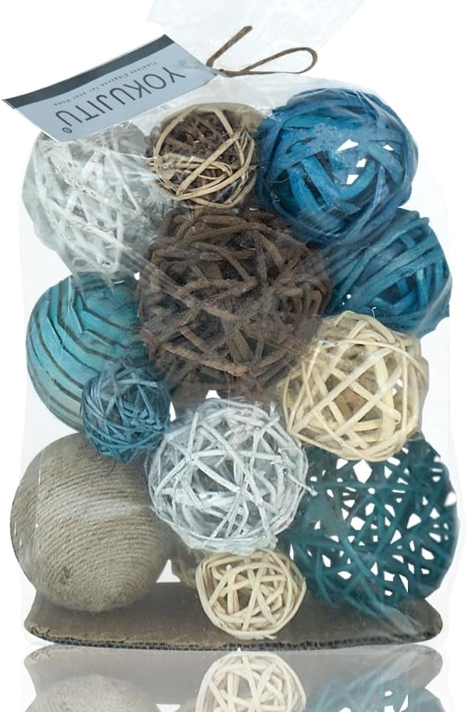 Decorative Balls for Bowls, Assorted Bowl Fillers & Vase Fillers for