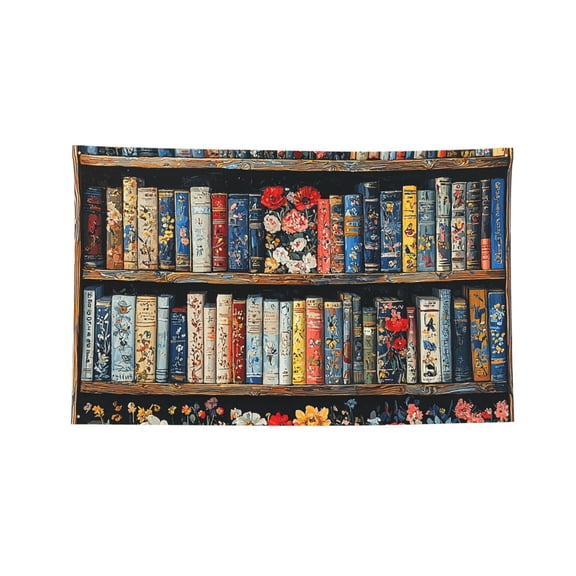 Decorative Banner Flag 3x5 Ft Wall Hanging for Dorm, Gym, Garage, Outdoor Events, Library Bookshelf Hippie