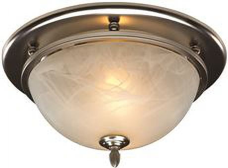 Decorative Bath Fan Light 70 Cfm Satin Nickel - Walmart.com