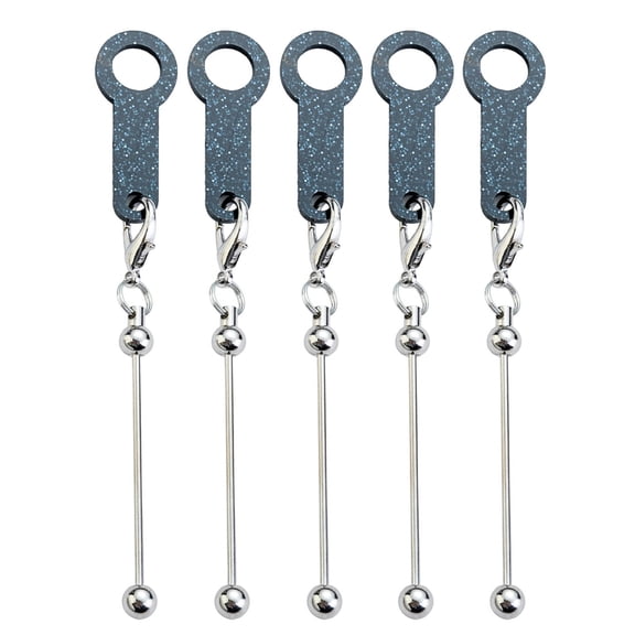 Decorative Bead Accent For Acrylic Straw Drinkware Beadable Straw Charm Cup Dangle Adapter