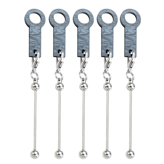 Decorative Bead Accent For Acrylic Straw Drinkware Beadable Straw Charm Cup Dangle Adapter