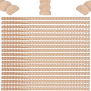 Decorative Beaded Wood Trim 24 Pcs 15. 75 inch Half Wooden Beads Trim Molding Unfinished Bead Pearl Wood Molding 3D Decorative DIY Wood Moulding Trim for Wall Furniture Door Cabinet,Topboutique