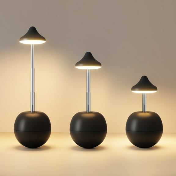 Decorative Bedside Lamp, Remote Control LED Table Lamp, Adjustable Height Night Light, Dorm Bedroom Desk Lamp, Ambient Mood Lighting Device, Home Decorative LED Lamp