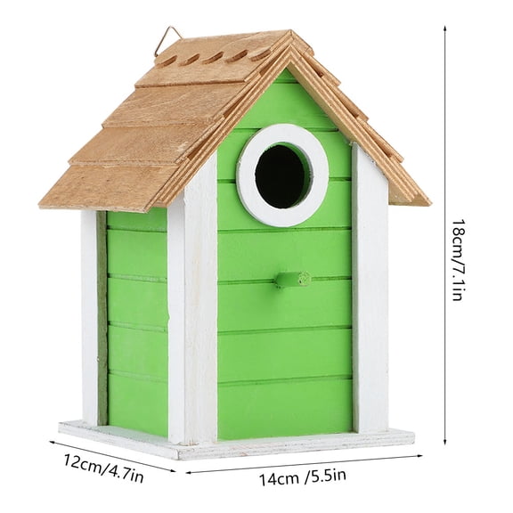 Decorative Bird Cage For Garden, Bite,<span Style="background:red"></span> Wooden House, Safe Haven For Pet Birds