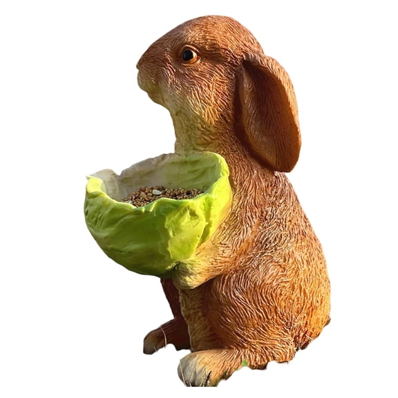 Decorative Bird Feeder Sculpture  Whimsical Outdoor Garden Ornament That Feeds Birds, Unique Gift for Nature Lovers