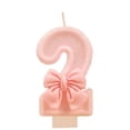 thumbnail image 1 of Decorative Birthday Number Candle Cartoon Style Cake Topper for Anniversary Events Party Supplies Number 2, 1 of 6