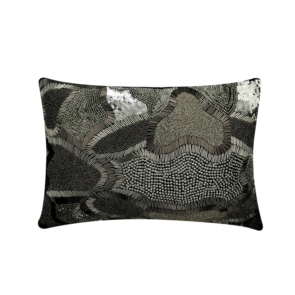 Black oblong pillow deals