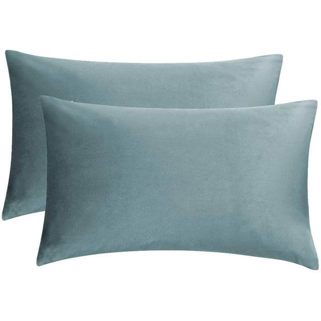 Decorative Black Small Lumbar Pillow Covers, Cushion Covers Velvet