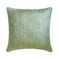 thumbnail image 1 of Decorative Blue 26"x26" (65x65 cm) Euro Shams, Jacquard Silk Damask Euro Shams For Sofa, Damask Pattern Contemporary Style - Soroush, 1 of 3