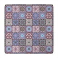thumbnail image 1 of Decorative Bohemian Style Square Table Cover with Fitted Edge for Patio Dining and Kitchen Use, 1 of 6
