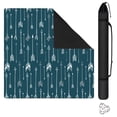 thumbnail image 1 of Decorative Boho Pattern Extra Large Anti-Slip Mahjong Mat 31.5x31.5 Inch Rubber Surface with Noise Reduction for Board Games and Game Room Decor, 1 of 7