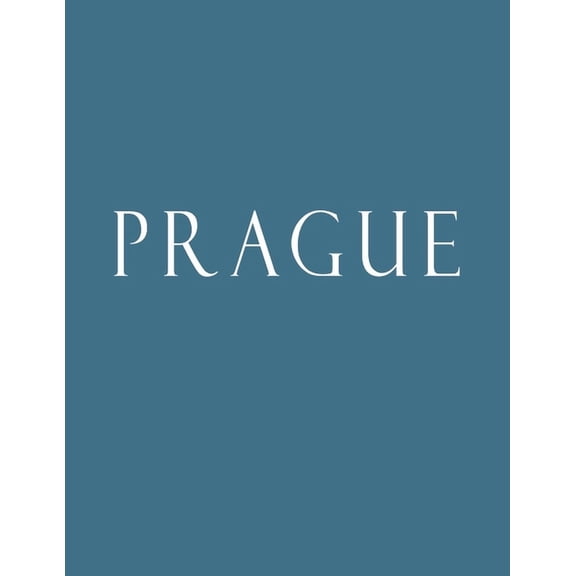 Prague: Decorative Book to Stack Together on Coffee Tables, Bookshelves and Interior Design - Add Bookish Charm Decor to Your Home - Stack Deco Books together to create Your unique Fashion Design styl