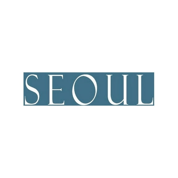 Seoul: Decorative Book to Stack Together on Coffee Tables, Bookshelves and Interior Design - Add Bookish Charm Decor to Your Home - Stack Deco Books together to create Your unique Fashion Design style