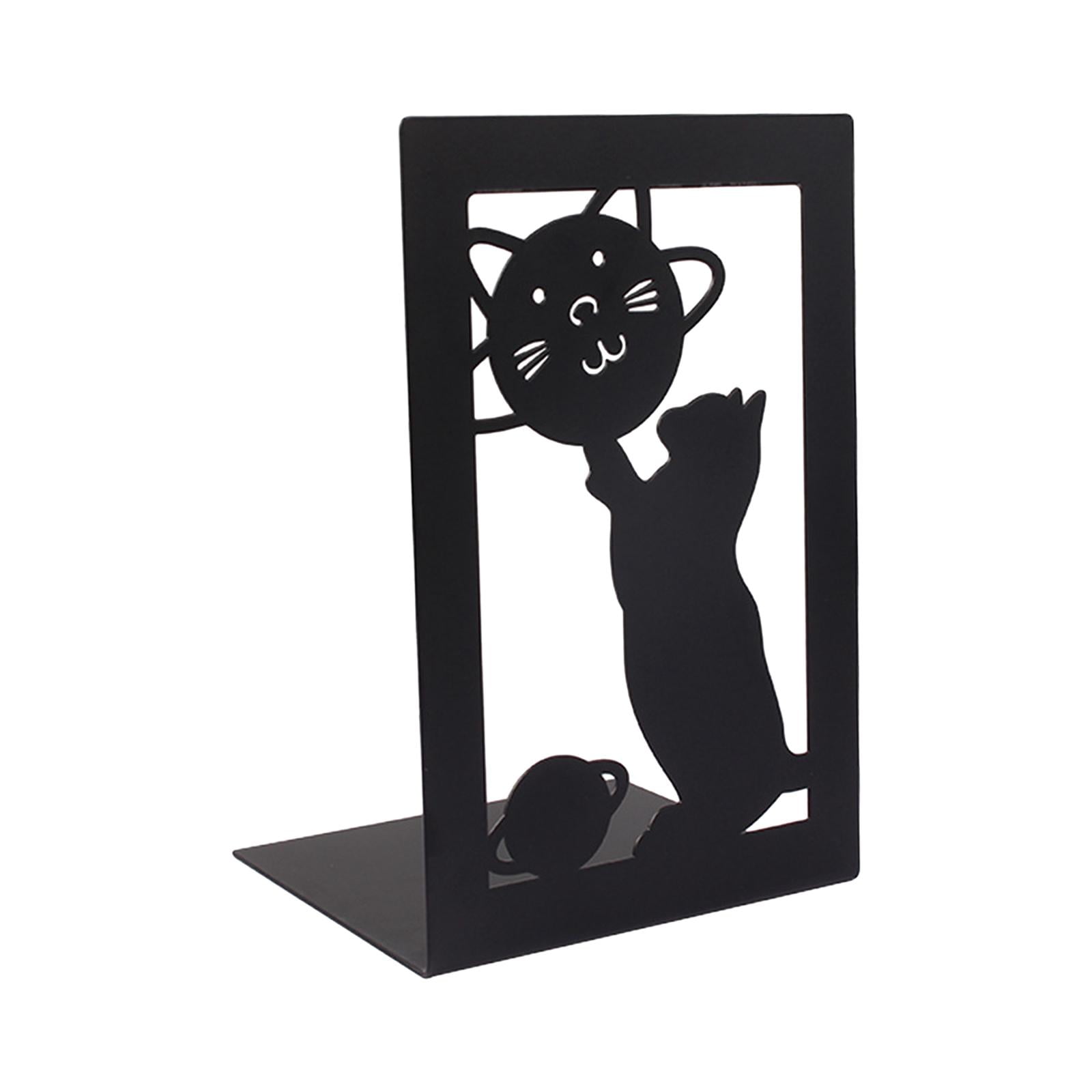 Decorative Bookends Book Stoppers Organizer Decoration Heavy Duty Book