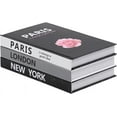 thumbnail image 1 of Decorative Books for Home Decor, 3 Pcs Coffee Table Books Decor, Faux Books for Decoration, Pink Decor Books, Fashion Books Decor, Designer Books Decor Set for Living Room, Shelf Decor, 1 of 7