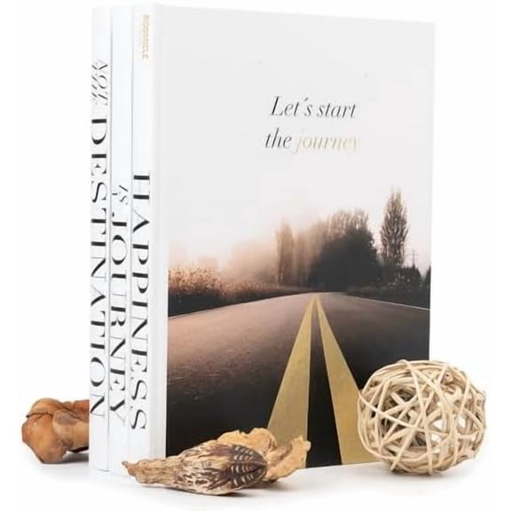 Decorative Books for Home Decor - Coffee Table Book Decor - Fake Books for Decoration - Faux Books for Decoration - Decorative Books for Coffee Table Decor - Decor Books - Large Book Decor