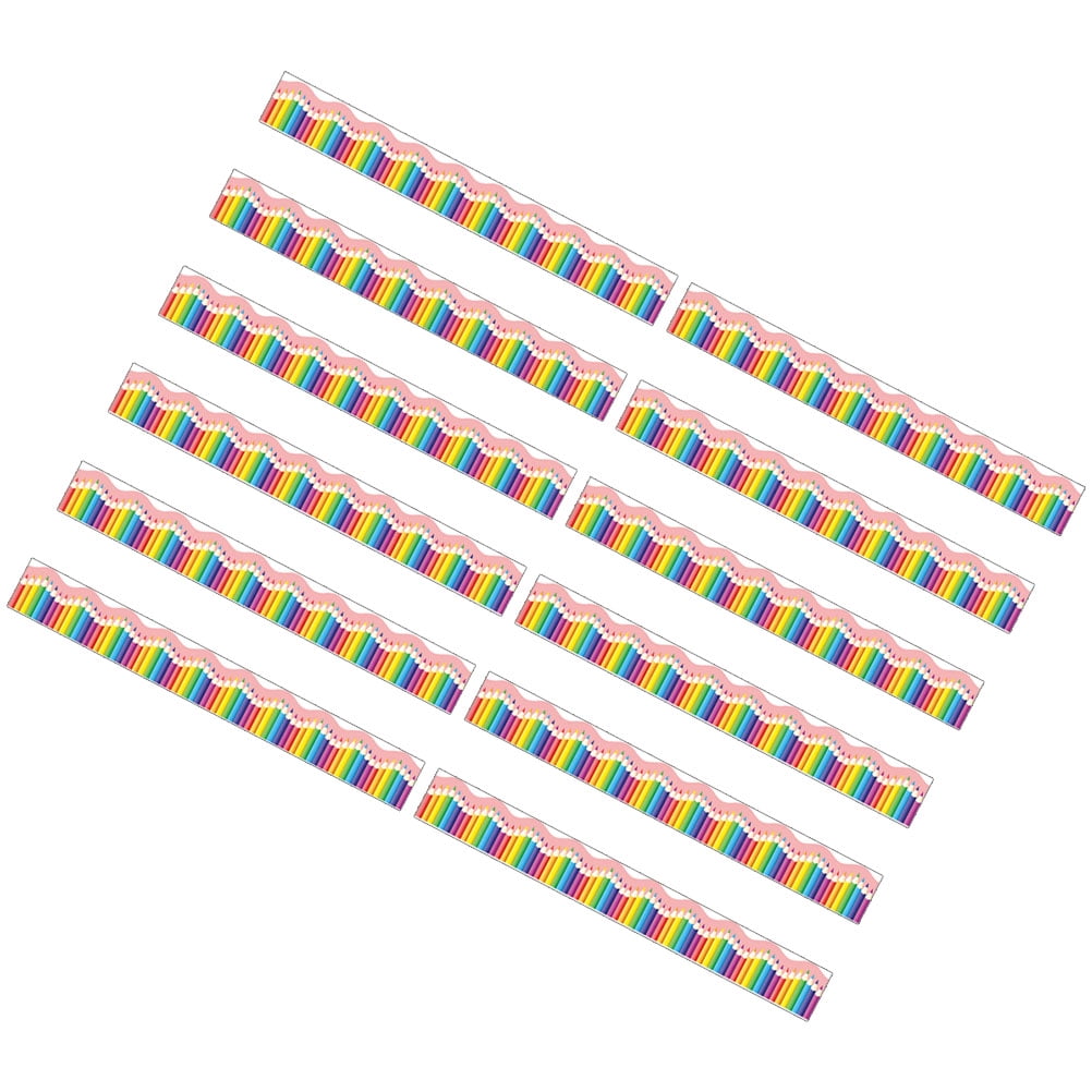Decorative Border 12 Pcs Whiteboard Strip Classroom Decore