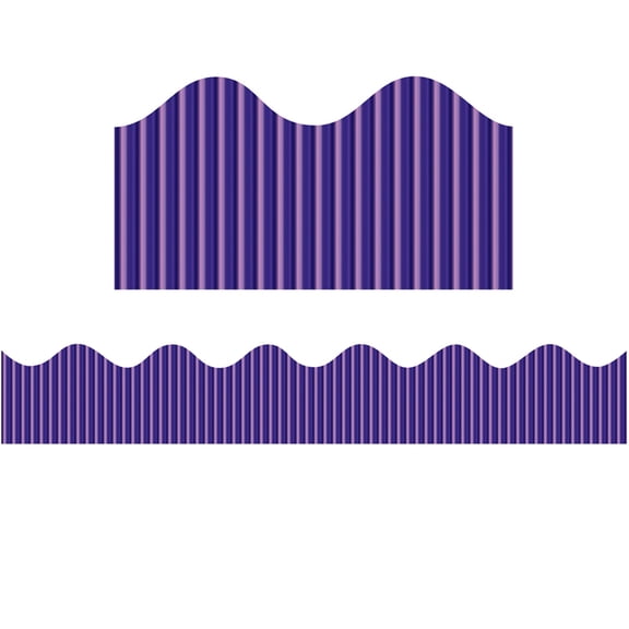 Pacon Decorative Bordette Border, Metallic Purple, 2 1/4" x 25' (P0037870)
