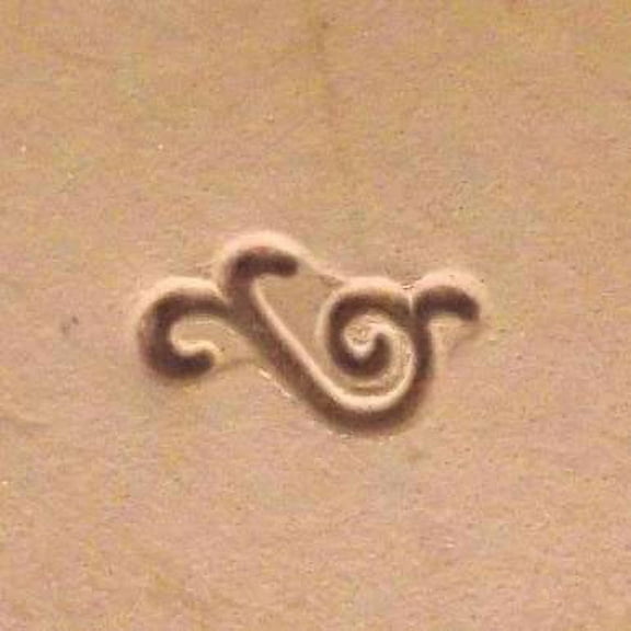 Decorative Border Stamp China K156L 7/16" x 1/2" by Stecksstore