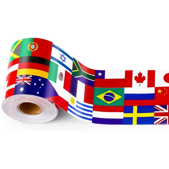 Decorative Border Trim Wall Sticker 59ft Long Whiteboard Border Sticker For Chalkboard Classroom Decoration Wrapping