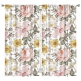 thumbnail image 1 of Decorative Botanical Curtains 42x84 Inch 2 Panels Rod Pocket Blackout Drapes for Bedroom and Elegant Appeal, 1 of 2