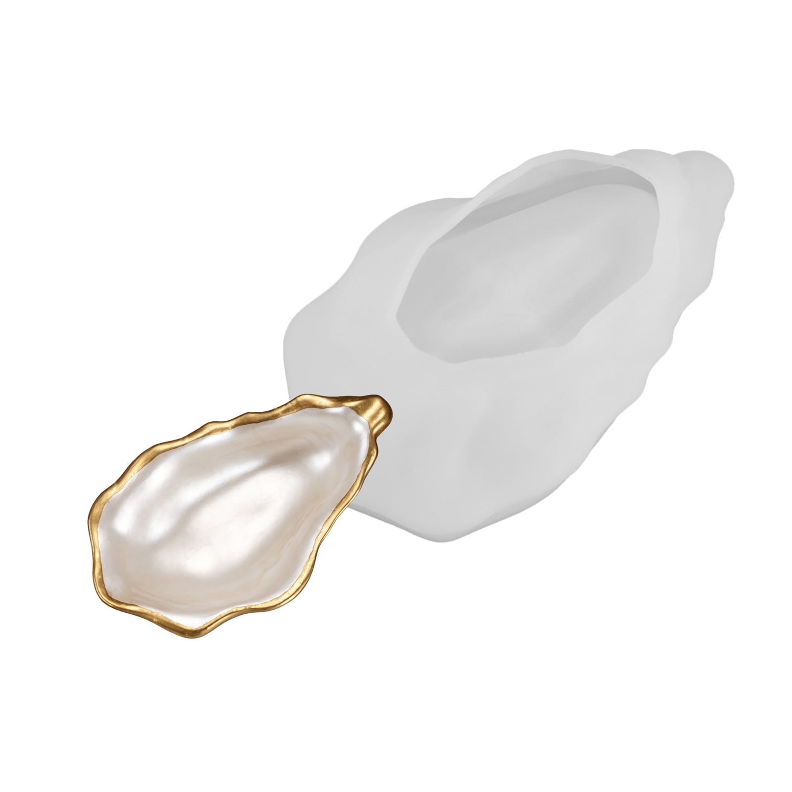 Decorative Bowl Silicone Casting Mold for Shell Inspired Trays, Resin ...